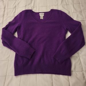 Purple Jaclyn Smith Sweater, Size M
